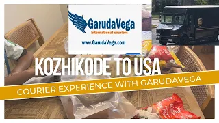 Courier from kozhikode to USA Experience with Garudavega within 6 day delivery first time