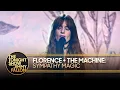 Florence + The Machine: Sympathy Magic | The Tonight Show Starring Jimmy Fallon