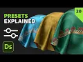 How To Make Parameter Presets In Substance 3D Designer Pt 20 For Beginners Adobe Substance 3D