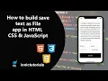 Build a Text to Speech converter in HTML CSS JavaScript ionicsolutions