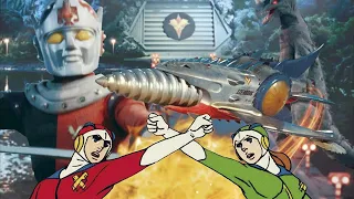 مقدمة الرجل الحديدي نسخة يابانية مطورة 恐竜大戦争アイゼンボーグ Op 