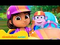 Dora | Le camp d'été de sports et de jeux de Dora ! ☀️ 30 minutes | Nickelodeon Jr. France
