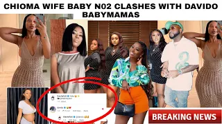 chioma baby no 2 as davidos reaction shocked amanda as he sunbs her over chioma