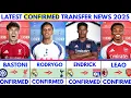 🚨LATEST CONFIRMED TRANSFER NEWS AND RUMOURS TRANSFER NEWS 2025|Endrick to lyon✔️ Rodrygo to spurs🚨