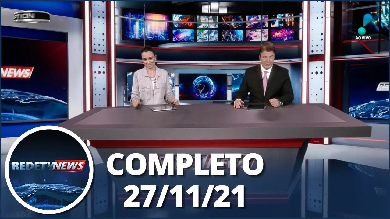 RedeTV News (27/11/21) | Completo