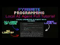 Building a Local AI Agent in 10 Lines of Code Easy AI Agent with Ollama Free Unlimited Local AI