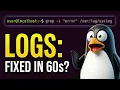 Stop Scrolling Linux Logs The 1-Command Error Filter