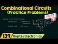Practice Problems on Combinational Circuits Part 1