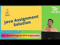 Java Assignment Solution Person Teacher Student Class based on inheritance - Techy Adesh