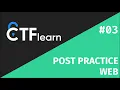 WRITEUP WEB CTFlearn POST Practice