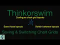 Thinkorswim Save Chart Grid Layouts