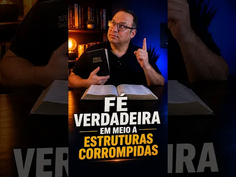 Fé verdadeira em meio a estruturas corrompidas (Felipe Seabra)
