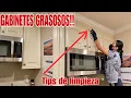 GREASY CABINETS CLEANING TIPS TO REMOVE GREASE EASILY CLEAN THE KITCHEN