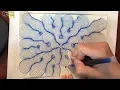 Easy DIY Doodle Calming Raindrop Trails for Beginners No Skills Needed