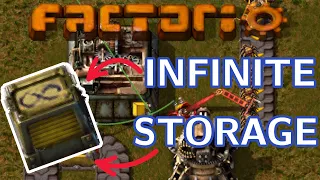 Infinite Storage in Factorio Space Age