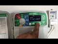 How to remove a start time from a irrigation controller sprinkler system