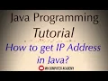 How to get IP address in java language in Urdu and Hindi MH Computer Academy Must Watch