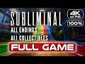 SUBLIMINAL 100 Gameplay Walkthrough FULL GAME 4K 60FPS No Commentary