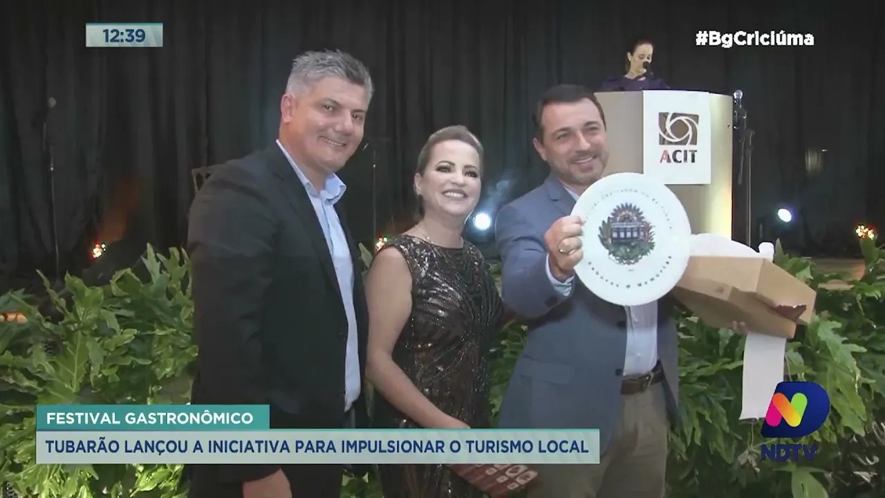 Festival Gastronômico: Tubarão lança a iniciativa para impulsionar o turismo local