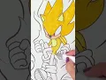 Sonic the Hedgehog Coloring Pages - Super Sonic