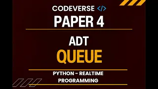 Queues in Python A2 Computer Science Enqueue Dequeue Explained