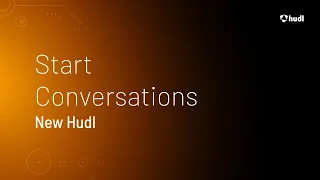 Start Conversations New Hudl