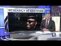 Jeremy Pelt, world-renown trumpeter, in residence at Eastman