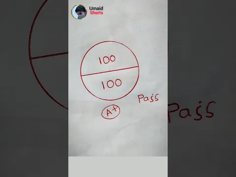 maths tricks exam pass & fail π26 #youtubeshorts #shorts #trending #tricks #viral #art