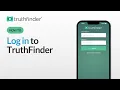 How to Log In to Your TruthFinder account
