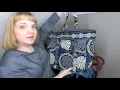 My Huge Vera Bradley Vera Tote Collection Comparison of Old and New Style