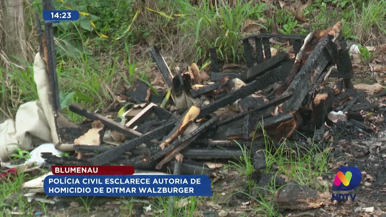 Polícia Civil esclarece autoria de homicídio em Blumenau