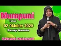 Download Lagu Mumpuni TERBARU 02 OKTOBER 2025 Di Wonorejo Wonosobo || Ustadzah Mumpuni Handayayekti 2025