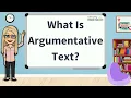 Argumentative Text Introduction - Third Grade Reading