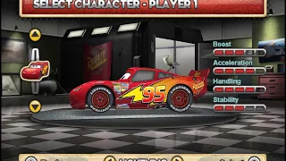 Cars Mater National Championship Wii All Characters And Paintjobs Review 
