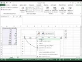 Echelle logarithmique Excel