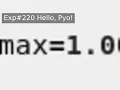 Python Pyo exp220