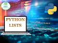 PYTHON LIST IN TAMIL PYTHON TUTORIAL IN TAMIL SMT PROGRAMMING