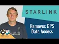 Starlink Removes GPS Data Access Through Local API
