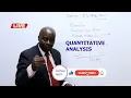 Quantitative Analysis Linear Programming Made Easy