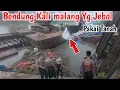 Lagu Mantap ‼️Proses Bendung  Kali malang jebol  pakai Tanah 