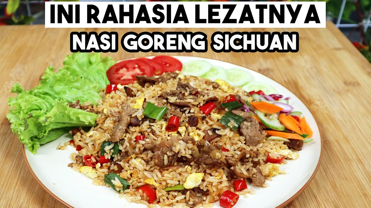CARA MASAK BERAS UNTUK NASI GORENG || ENAK & CEPAT MESKI TANPA SAOS EBI. 
