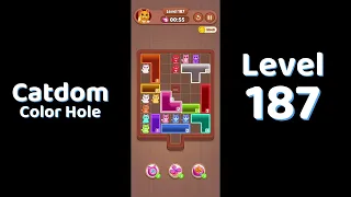 Catdom Color Hole Level 187 Screenshot