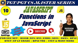 10 - JavaScript Functions Explained Complete Beginner Tutorial