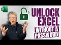 Easy way to unlock Excel VBA without a password