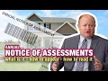 Notice of Assessments are out - what to expect
