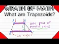 What are Trapezoids Geometry Quadrilaterals