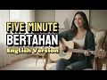 Lagu Five Minutes – Bertahan (English Acoustic Cover) | Lagu Nostalgia Indonesia – Soplestone Music AI