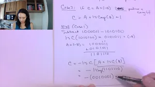 Binary Subtraction Using 1 s Complement