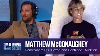 Matthew McConaughey Got His Role in Dazed and Confused After a Night Out in a Texas Bar 2017