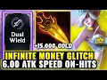 Download Lagu Infinitely Printing Money: BROKEN Gambler's Blade Interaction - On-Hit Janna | League Arena Gameplay